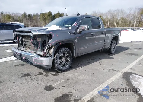 2020 GMC Sierra 1500 4Wd Standard Box Sle z USA, uszkodzony, nr VIN 1GTR9BED5LZ251259